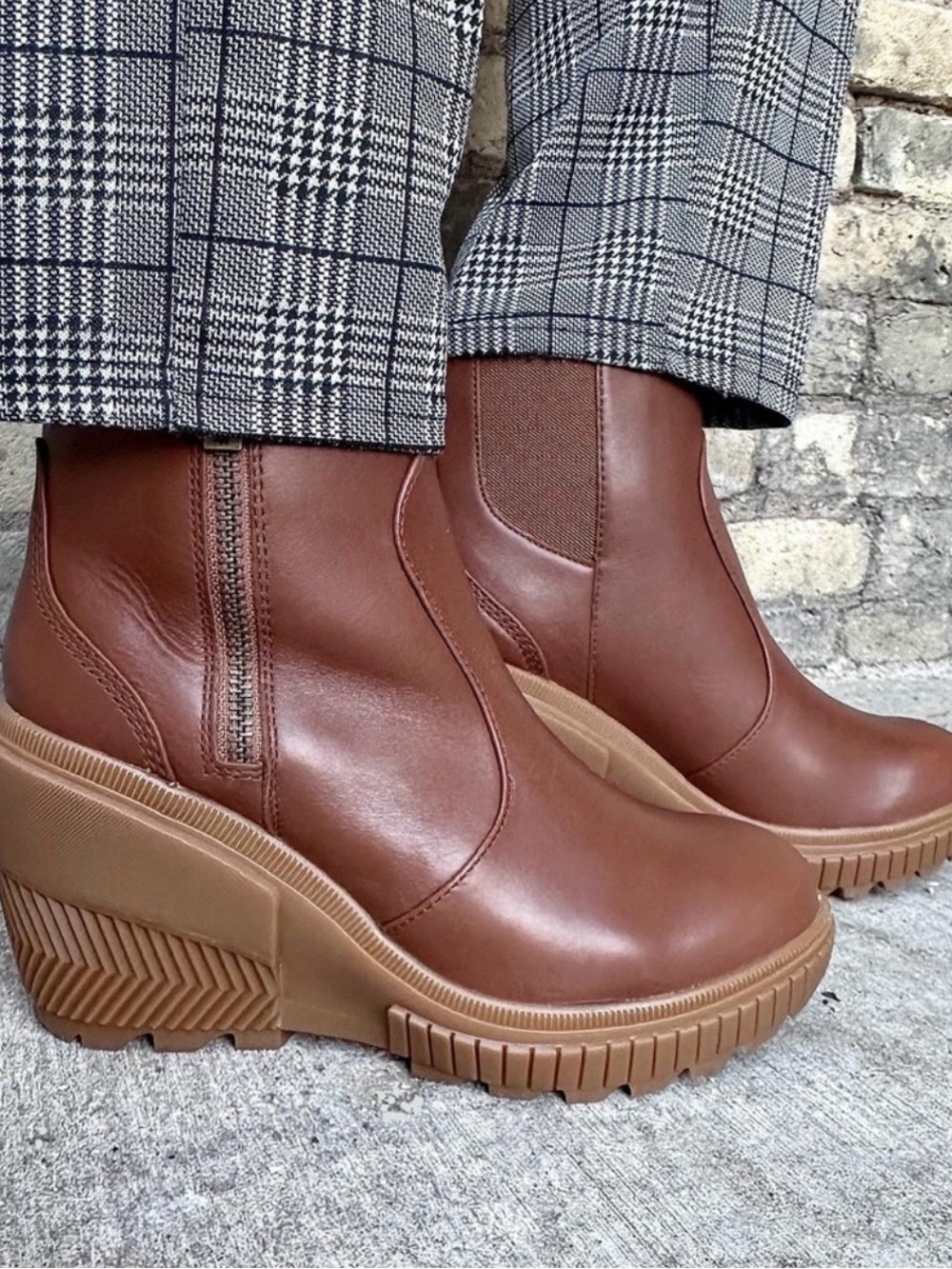SOREL Ona Ave™ Zip Wedge Booties NWT - Picture 5 of 13